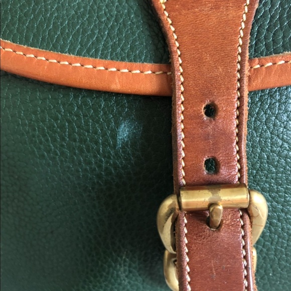 Dooney and Burke Hunter green purse - Picture 2 of 8